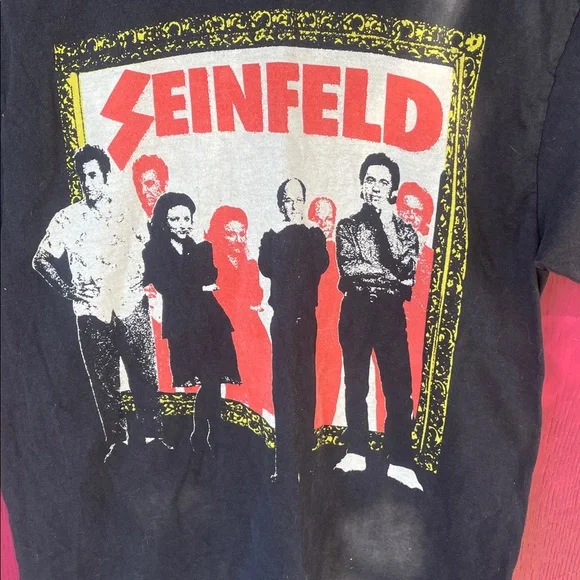 Seinfeld Black Sabbath collab Graphic T-Shirt - Picture 2 of 3